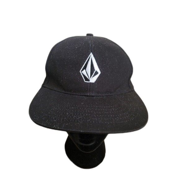Volcom Hat Full Stone Cap White Black Snapback Adjustable Back OSFM Unisex - Picture 1 of 16
